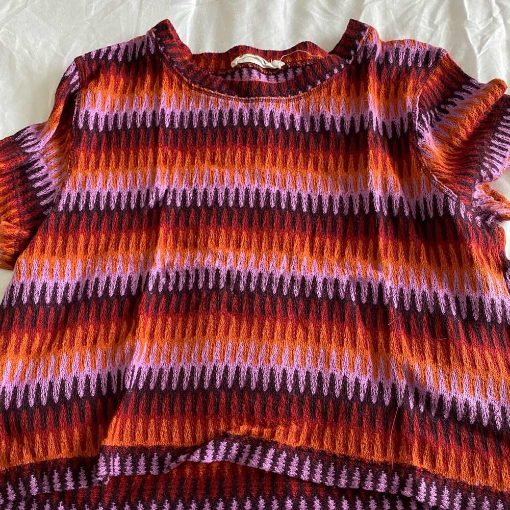 Free people multi colored shirt
